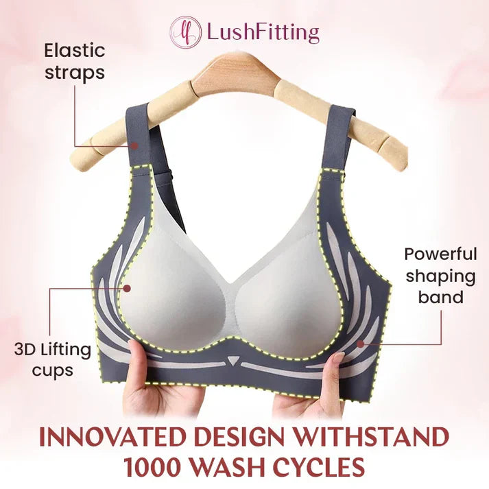 New Wire-Free Skin-Friendly Push-Up Bra (Multicolor)
