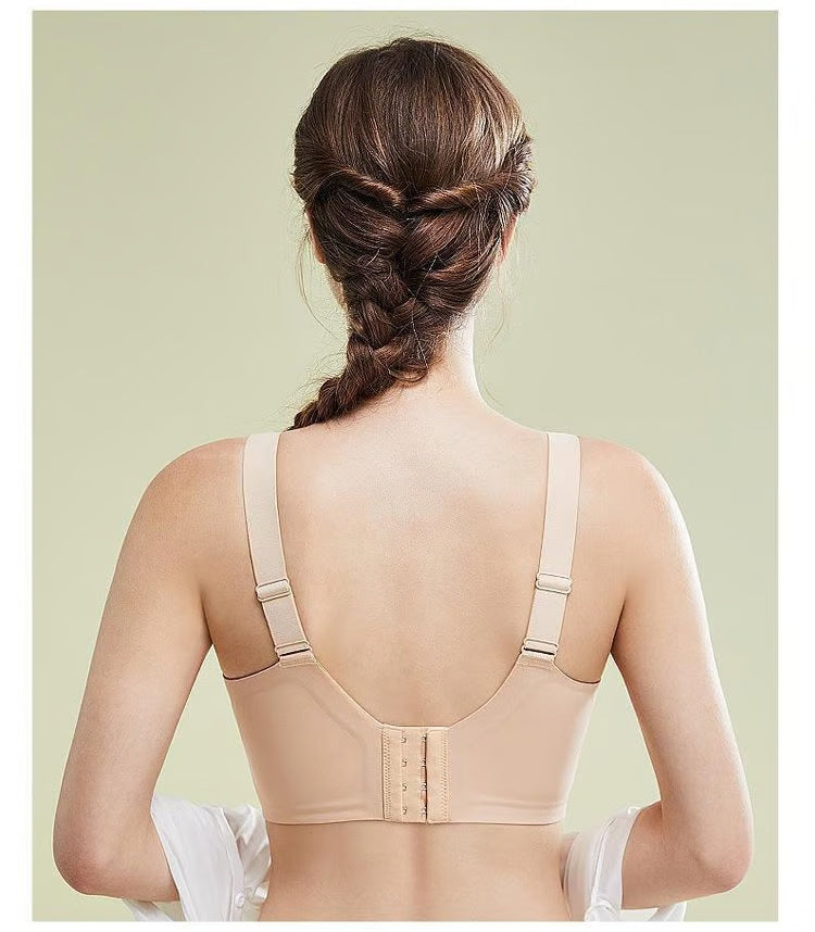 Wireless Skin-Friendly Push-Up Bra (Multicolor)