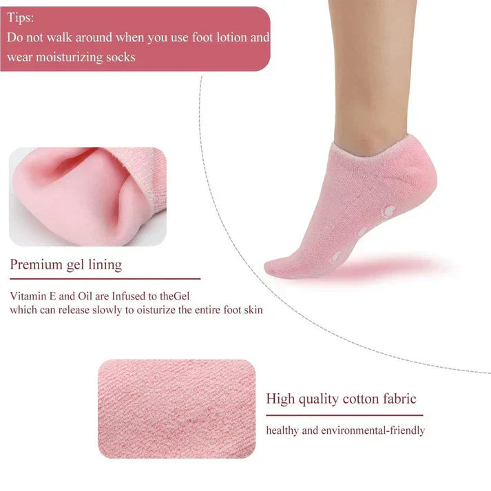Cozy Foot Spa Silicone Socks – Winter Essential for Men & Women