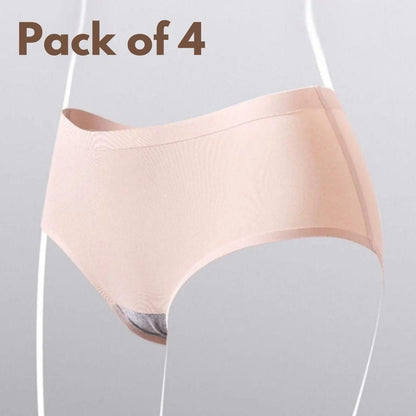 Womens Leak Proof Panties Personal Care 📢 (Pack of 4) 🏷️