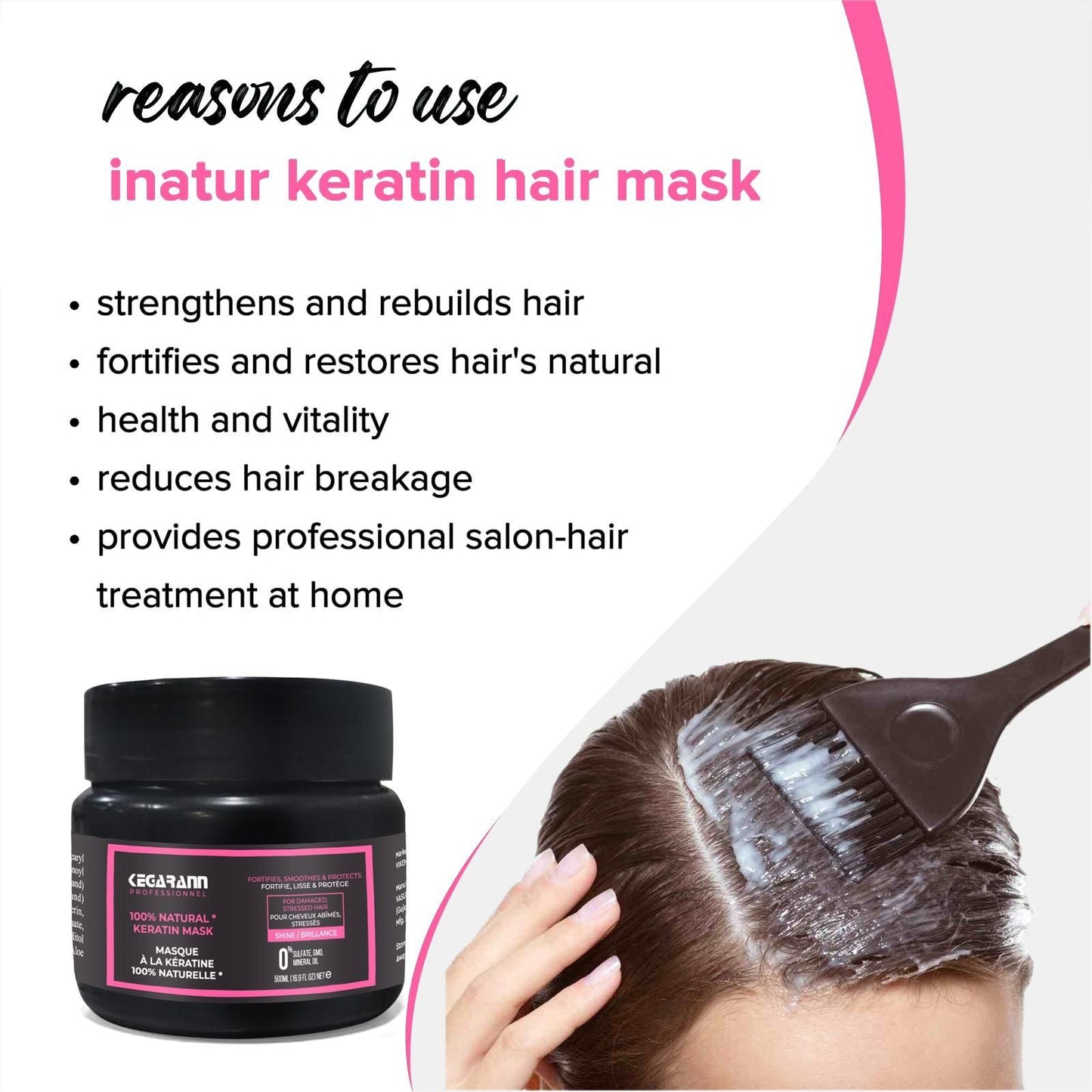 Kegarann™- Ultra Repairing Hair Mask with Keratin | 📢 BUY 1 GET 1 FREE 🏷️