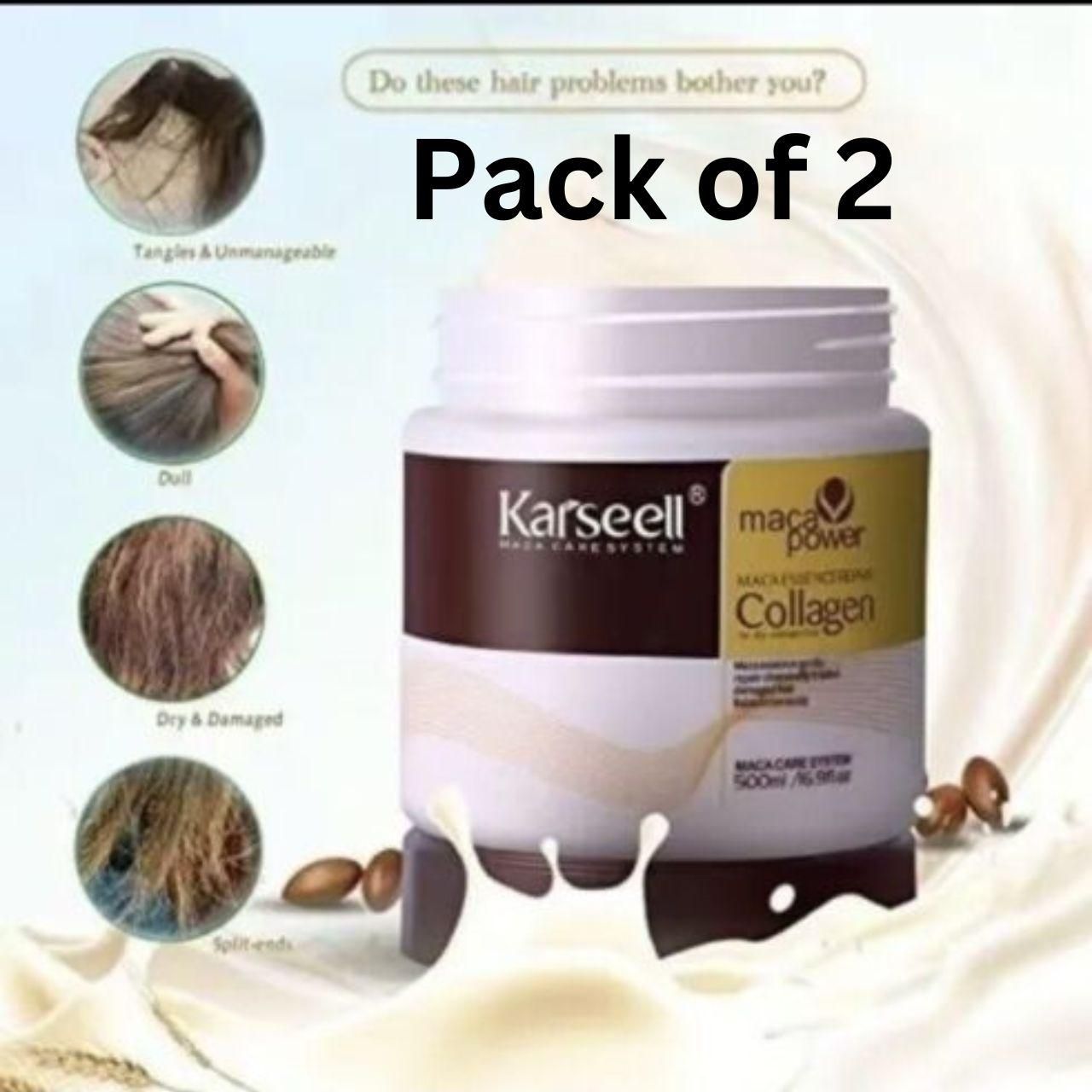 Karseell Maca Power Collagen Hair Mask | 📢 BUY 1 GET 1 FREE 🏷️