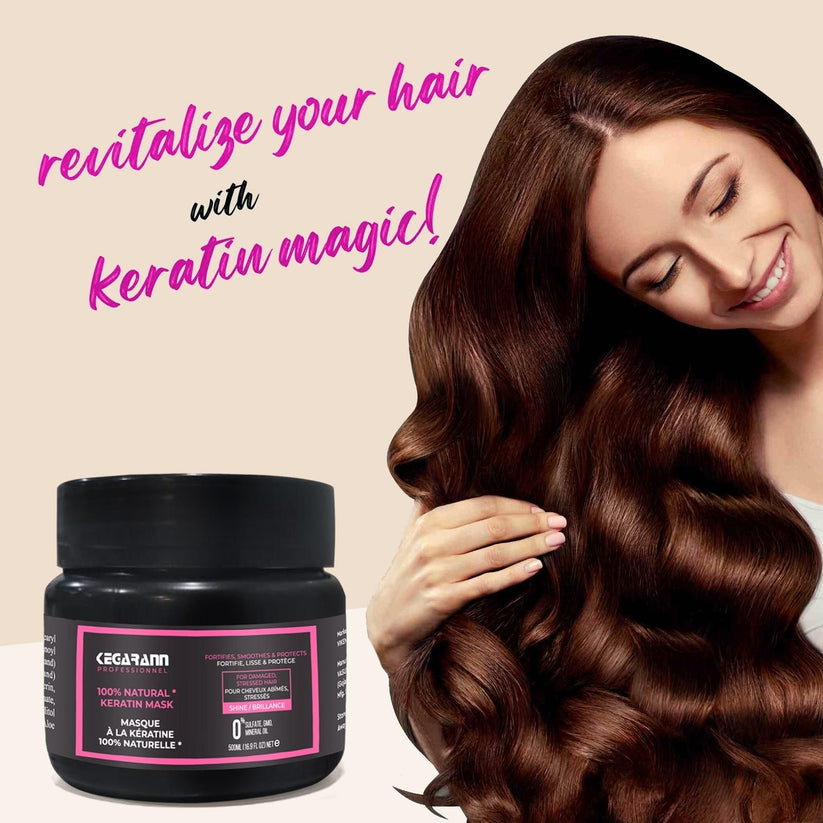 Kegarann™- Ultra Repairing Hair Mask with Keratin | 📢 BUY 1 GET 1 FREE 🏷️