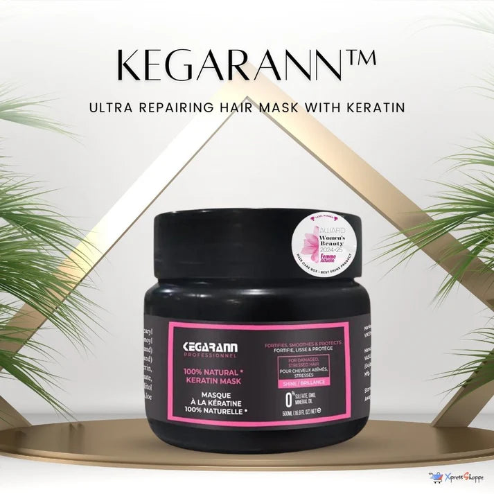 Kegarann™- Ultra Repairing Hair Mask with Keratin | 📢 BUY 1 GET 1 FREE 🏷️