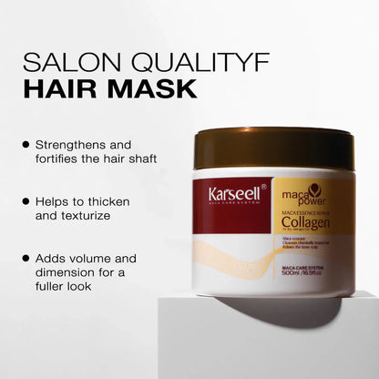 Karseell Maca Power Collagen Hair Mask | 📢 BUY 1 GET 1 FREE 🏷️