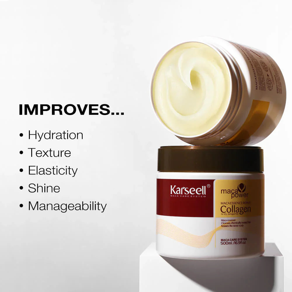 Karseell Maca Power Collagen Hair Mask | 📢 BUY 1 GET 1 FREE 🏷️