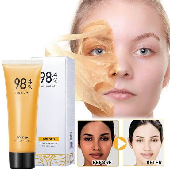 Gold Peel off Mask | 📢 BUY 1 GET 1 FREE 🏷️