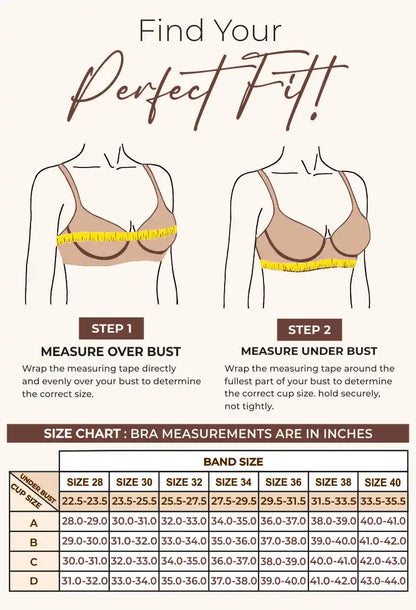 Wire-Free Spandex Invisi-Fit Bra (Multicolor)